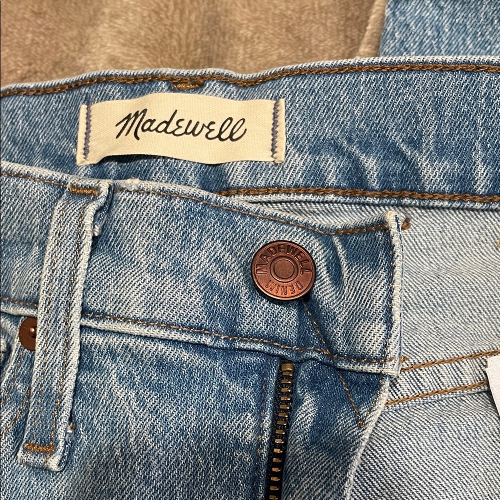 Madewell Light Blue Balloon Jeans - Picture 2 of 5